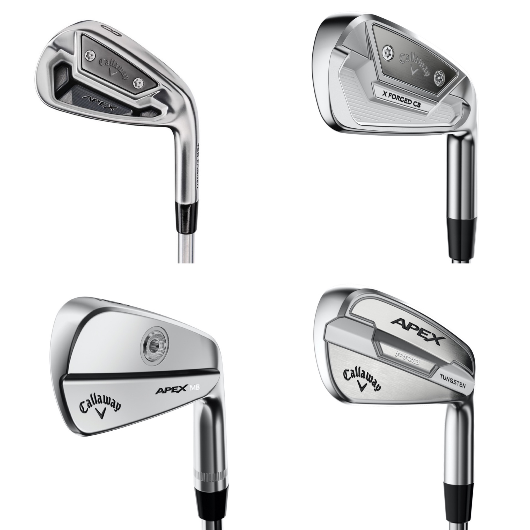 Callaway Apex CB, Apex MB Irons (2023)